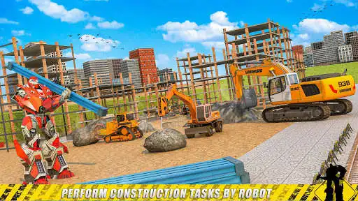 Play Construction & Demolish Robot: Robot Games as an online game Construction & Demolish Robot: Robot Games with UptoPlay