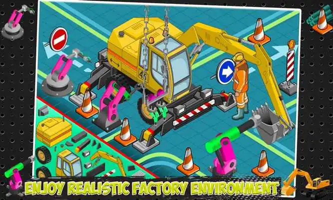 Play Construction Machine Factory Play Construction Machine Factory