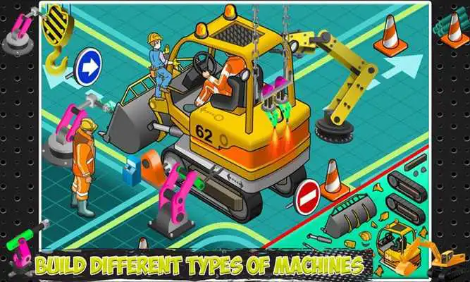 Play Construction Machine Factory Play Construction Machine Factory
