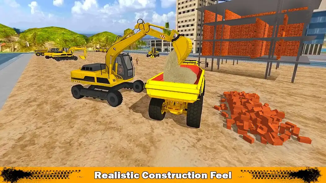 Play Construction Simulator 3D 2023 as an online game Construction Simulator 3D 2023 with UptoPlay