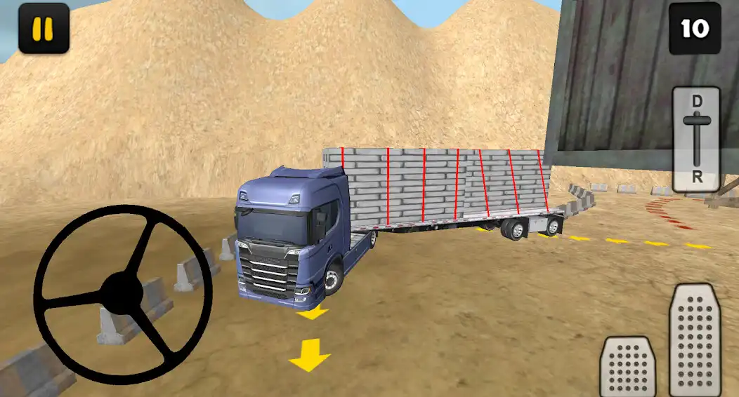 Play Construction Truck 3D: Prefab Transport as an online game Construction Truck 3D: Prefab Transport with UptoPlay