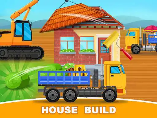 Play Construction Trucks & Vehicles : Build House  and enjoy Construction Trucks & Vehicles : Build House with UptoPlay