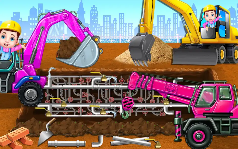 Play Construction Vehicle Jcb Truck as an online game Construction Vehicle Jcb Truck with UptoPlay