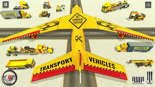 Play Construction Vehicle Transport as an online game Construction Vehicle Transport with UptoPlay