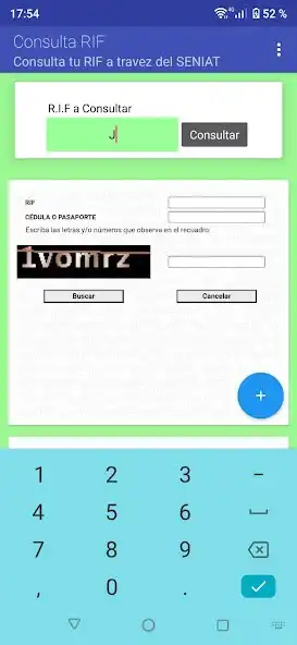 Play Consulta RIF as an online game Consulta RIF with UptoPlay
