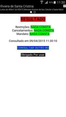 Play Consultar RG Gratis