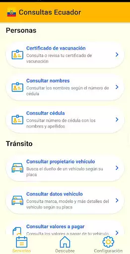 Play Consultas Ecuador as an online game Consultas Ecuador with UptoPlay