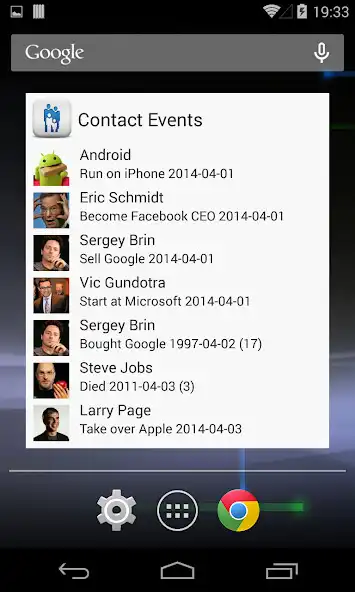 Play Contact Lookup Events as an online game Contact Lookup Events with UptoPlay