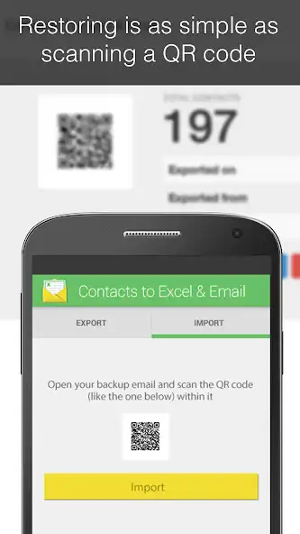 Play Contacts Backup Excel  Email as an online game Contacts Backup Excel  Email with UptoPlay