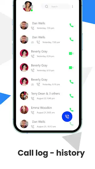 Play Contacts - Contact organizer as an online game Contacts - Contact organizer with UptoPlay