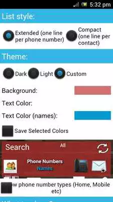 Play Contacts in a list widget