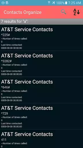 Play Contacts Manager.