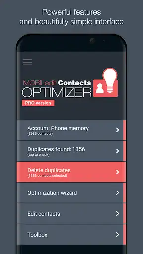 Play Contacts Optimizer