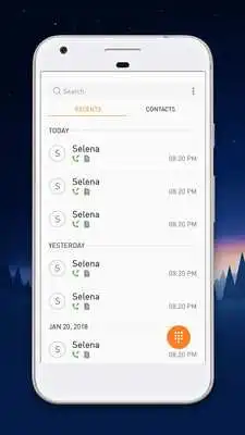 Play Contacts Style Samsung S8  Fullscreen Caller ID