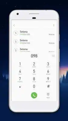 Play Contacts Style Samsung S8  Fullscreen Caller ID