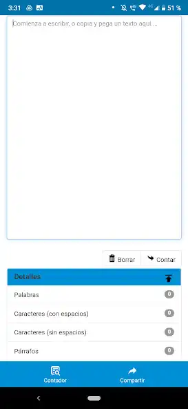 Play Contador letras y palabras as an online game Contador letras y palabras with UptoPlay