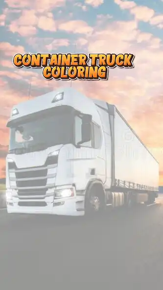 Play Container Trucks : Coloring  and enjoy Container Trucks : Coloring with UptoPlay