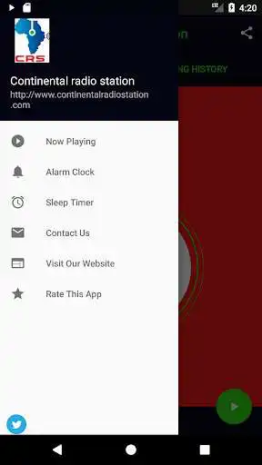 Play Continental Radio Station App as an online game Continental Radio Station App with UptoPlay