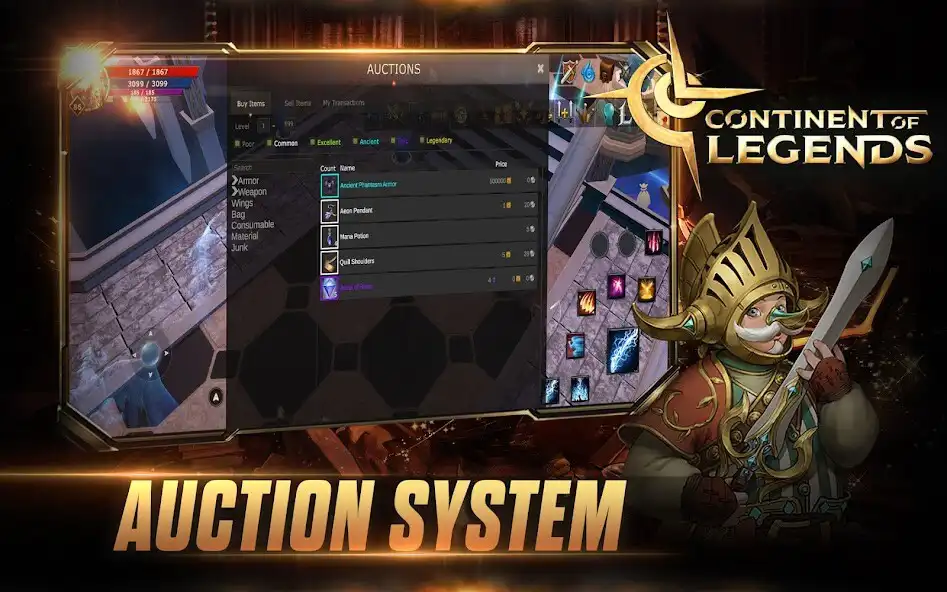 Play Continent of Legends Lite as an online game Continent of Legends Lite with UptoPlay