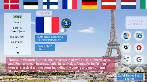 Play Continents and Countries as an online game Continents and Countries with UptoPlay