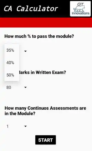 Play Continuous Assessment Calculator as an online game Continuous Assessment Calculator with UptoPlay