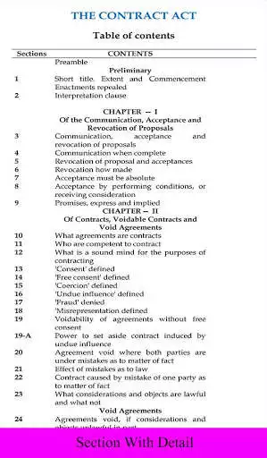 Play Contract Act 1872: Pakistan Law Notes  and enjoy Contract Act 1872: Pakistan Law Notes with UptoPlay