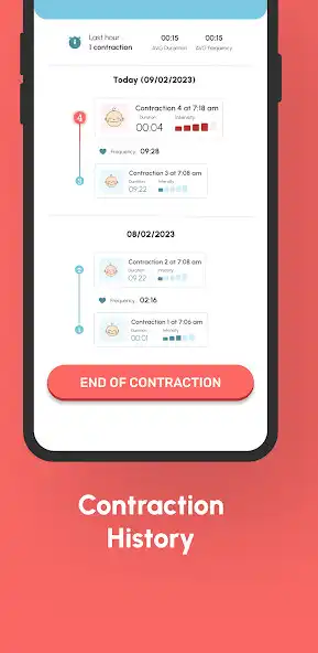 Play Contraction Tracker Counter  and enjoy Contraction Tracker Counter with UptoPlay