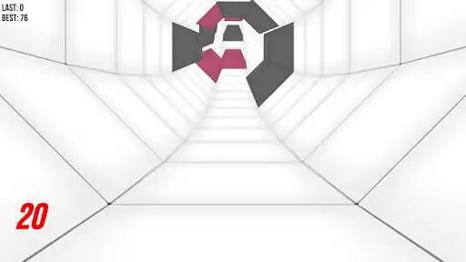 Play Contrast Tunnel Survival as an online game Contrast Tunnel Survival with UptoPlay