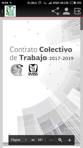 Play APK Contrato Colectivo IMSS 2019  and enjoy Contrato Colectivo IMSS 2019 with UptoPlay cct.imss.sntss2018