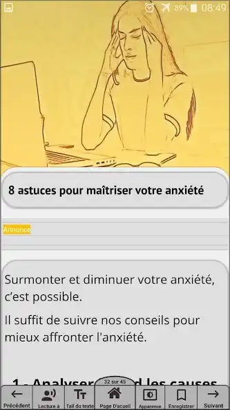 Play Contrôler lanxiété et langoi as an online game Contrôler lanxiété et langoi with UptoPlay