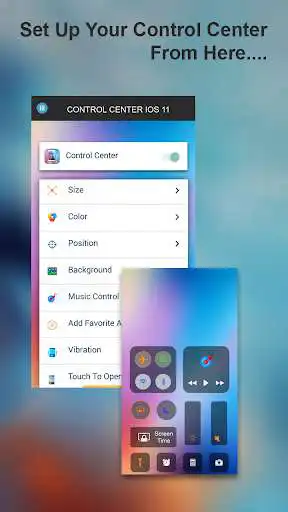 Play Control Center IOS 11