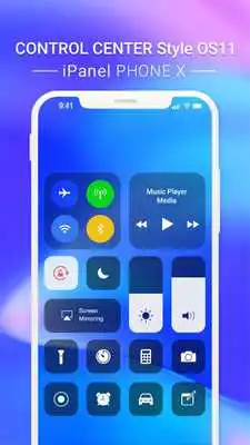 Play Control Center style IOS 12 - Phone XS