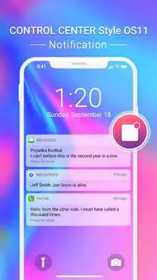 Play Control Center style IOS 12 - Phone XS