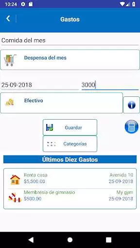 Play Control de gastos diarios as an online game Control de gastos diarios with UptoPlay