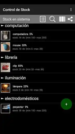 Play Control de stock  and enjoy Control de stock with UptoPlay