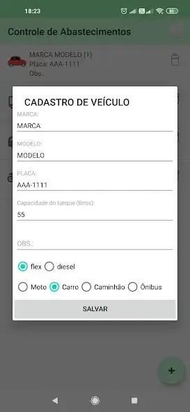 Play Controle de Abastecimentos as an online game Controle de Abastecimentos with UptoPlay