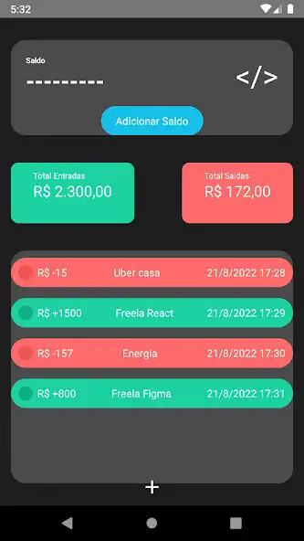 Play Controle de gastos e receitas  and enjoy Controle de gastos e receitas with UptoPlay