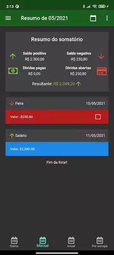 Play Controle Financeiro as an online game Controle Financeiro with UptoPlay