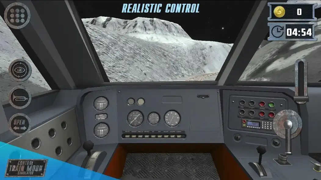 Play Control Train Moon Simulator as an online game Control Train Moon Simulator with UptoPlay