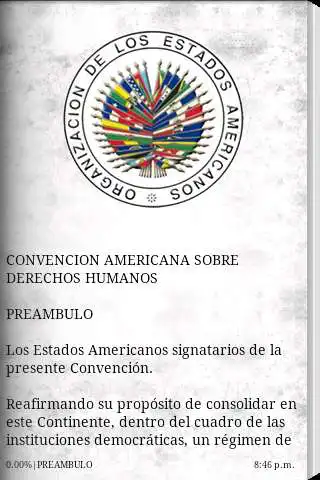 Play APK Convencion Americana CADH  and enjoy Convencion Americana CADH with UptoPlay com.appmk.book.AOVMJDTFVLNGVOEHF