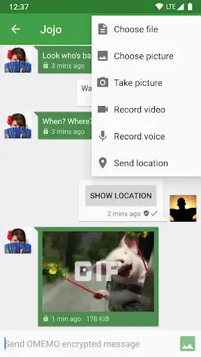 Play Conversations (Jabber / XMPP) as an online game Conversations (Jabber / XMPP) with UptoPlay