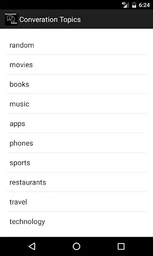 Play Conversation Starter Play Conversation Starter