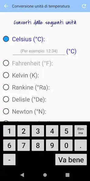 Play Conversione unità di temperatu  and enjoy Conversione unità di temperatu with UptoPlay