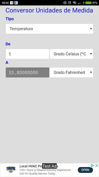 Play Conversor Unidades as an online game Conversor Unidades with UptoPlay