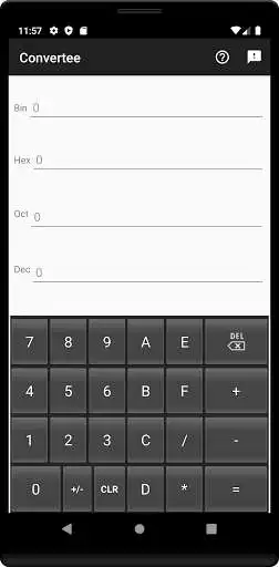 Play Convertee - The free base converter  and enjoy Convertee - The free base converter with UptoPlay