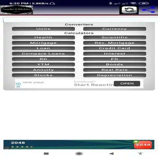 Play Converters & Calculators 18-in-1  and enjoy Converters & Calculators 18-in-1 with UptoPlay