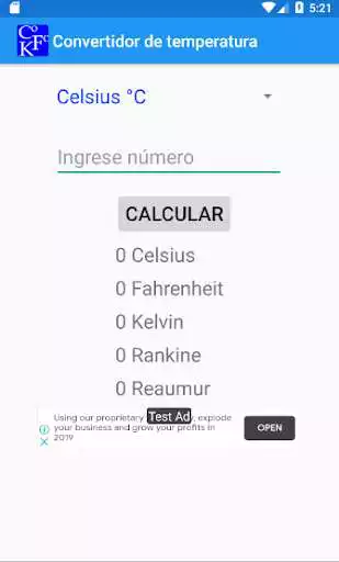 Play Convertidor de Temperatura as an online game Convertidor de Temperatura with UptoPlay