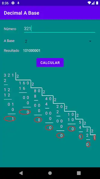 Play Convertir base decimal a otra  and enjoy Convertir base decimal a otra with UptoPlay