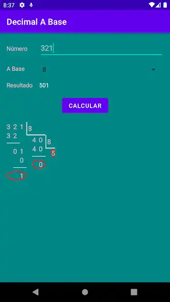 Play Convertir base decimal a otra as an online game Convertir base decimal a otra with UptoPlay