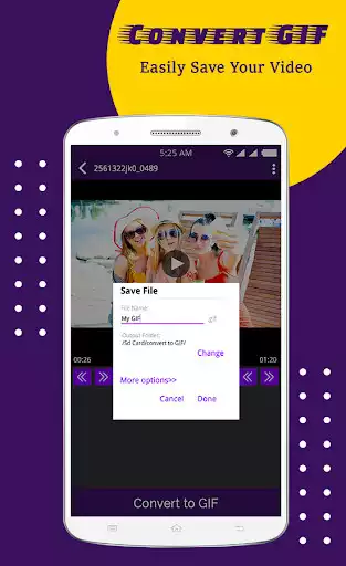 Play Convert To GIF as an online game Convert To GIF with UptoPlay